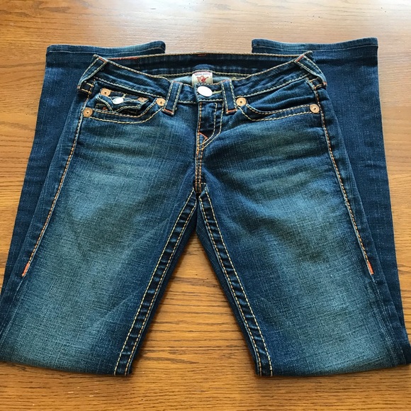 True Religion Rainbow Becky Jeans EUC - Picture 3 of 16